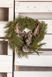 Hand-Forged Cast Iron Moose Wall Mount Creative Co-Op
