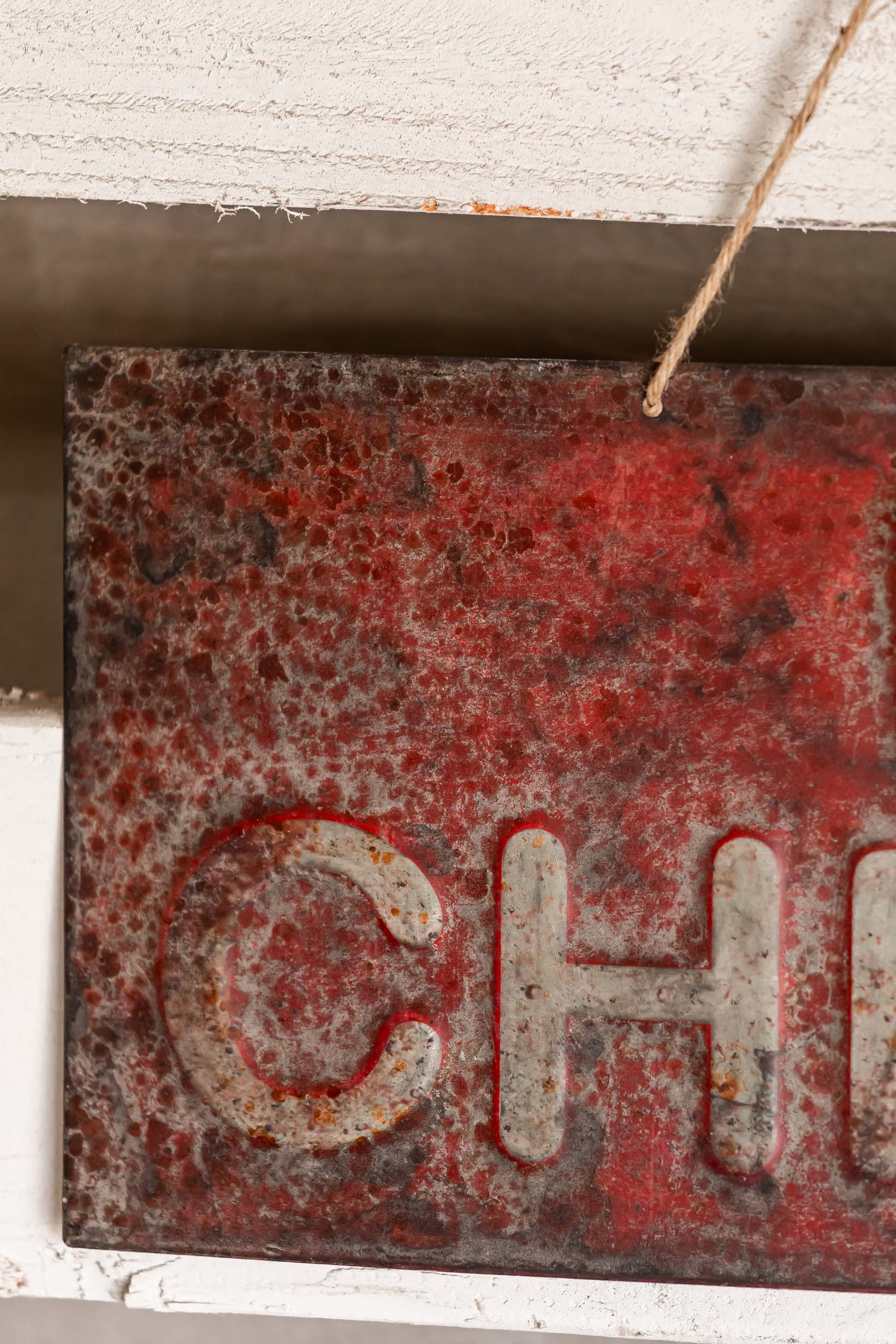 Weathered Merry Christmas Sign Ragon House