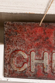 Weathered Merry Christmas Sign Ragon House