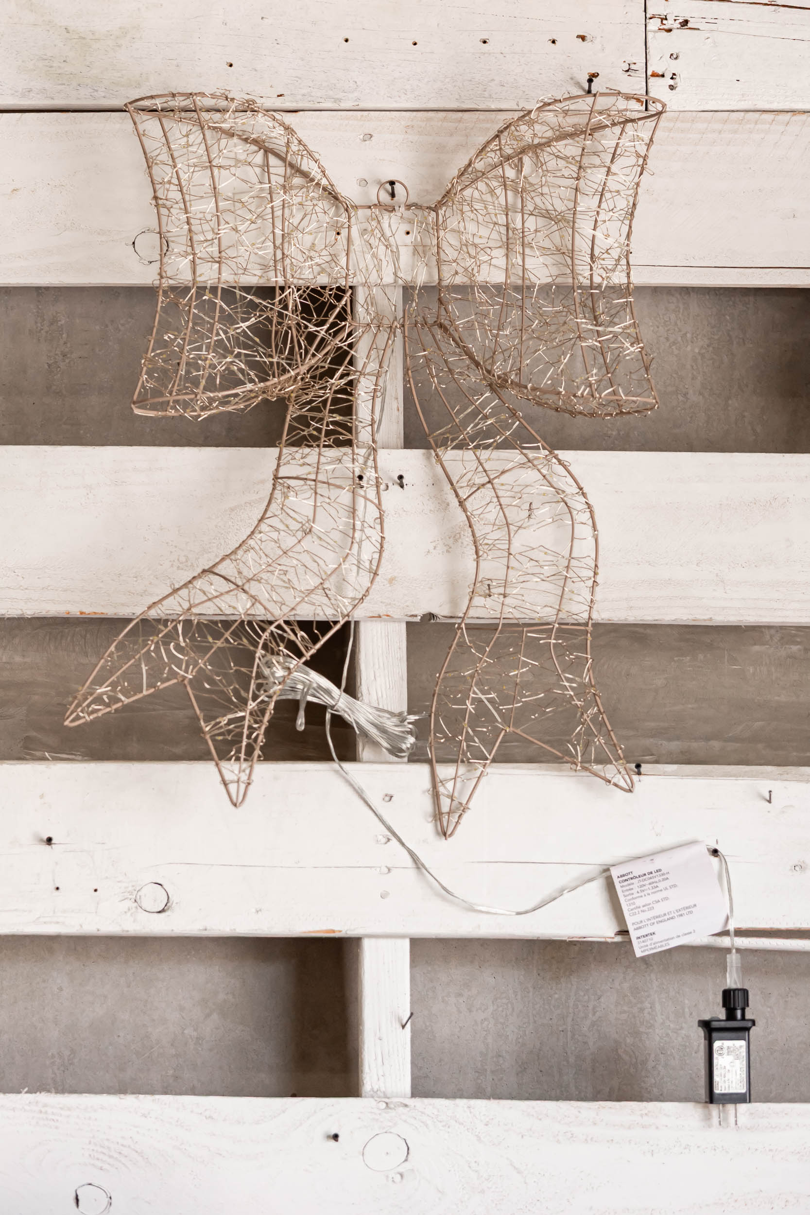 LED Gold Bow The Little Burlap Barn®
