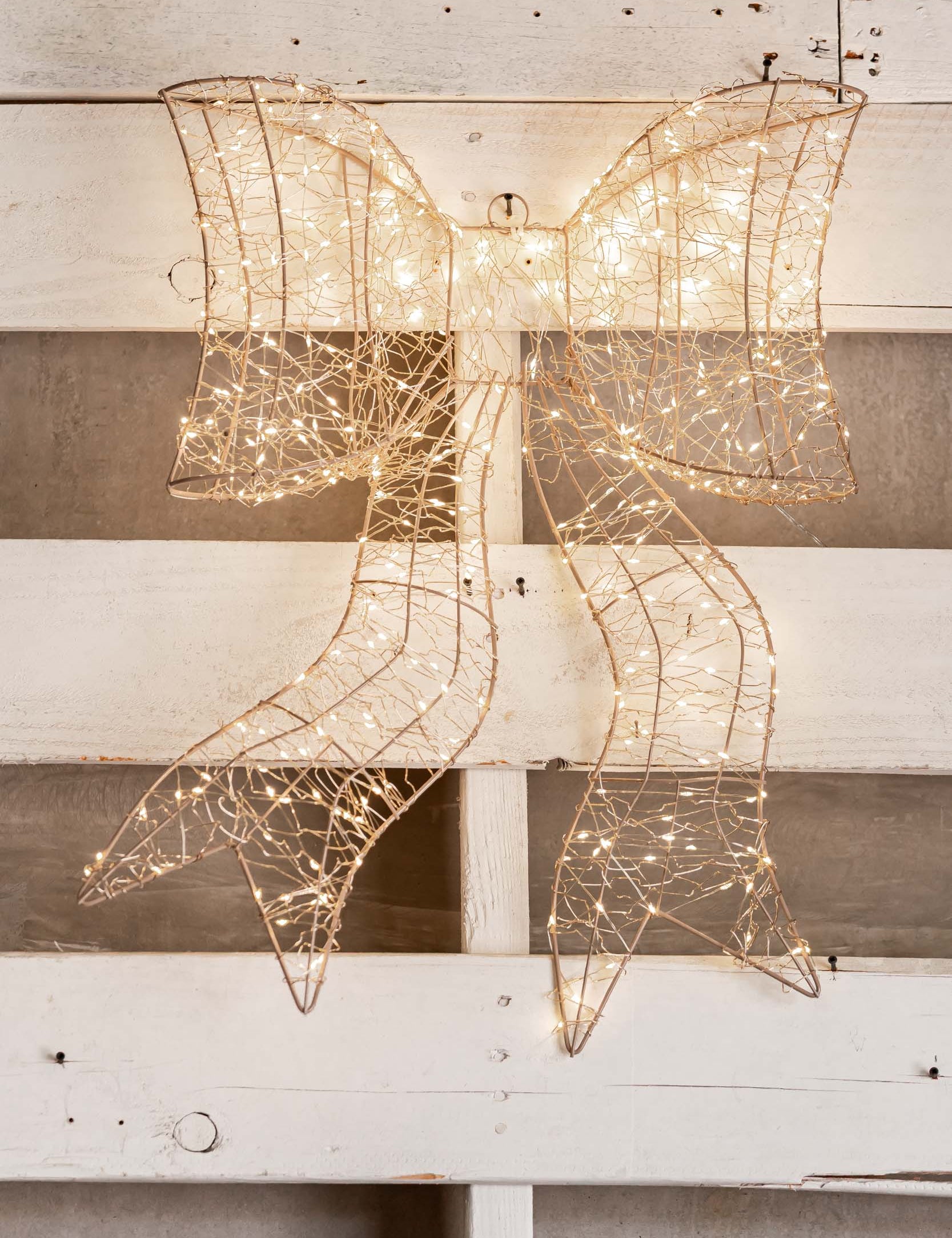 LED Gold Bow The Little Burlap Barn®
