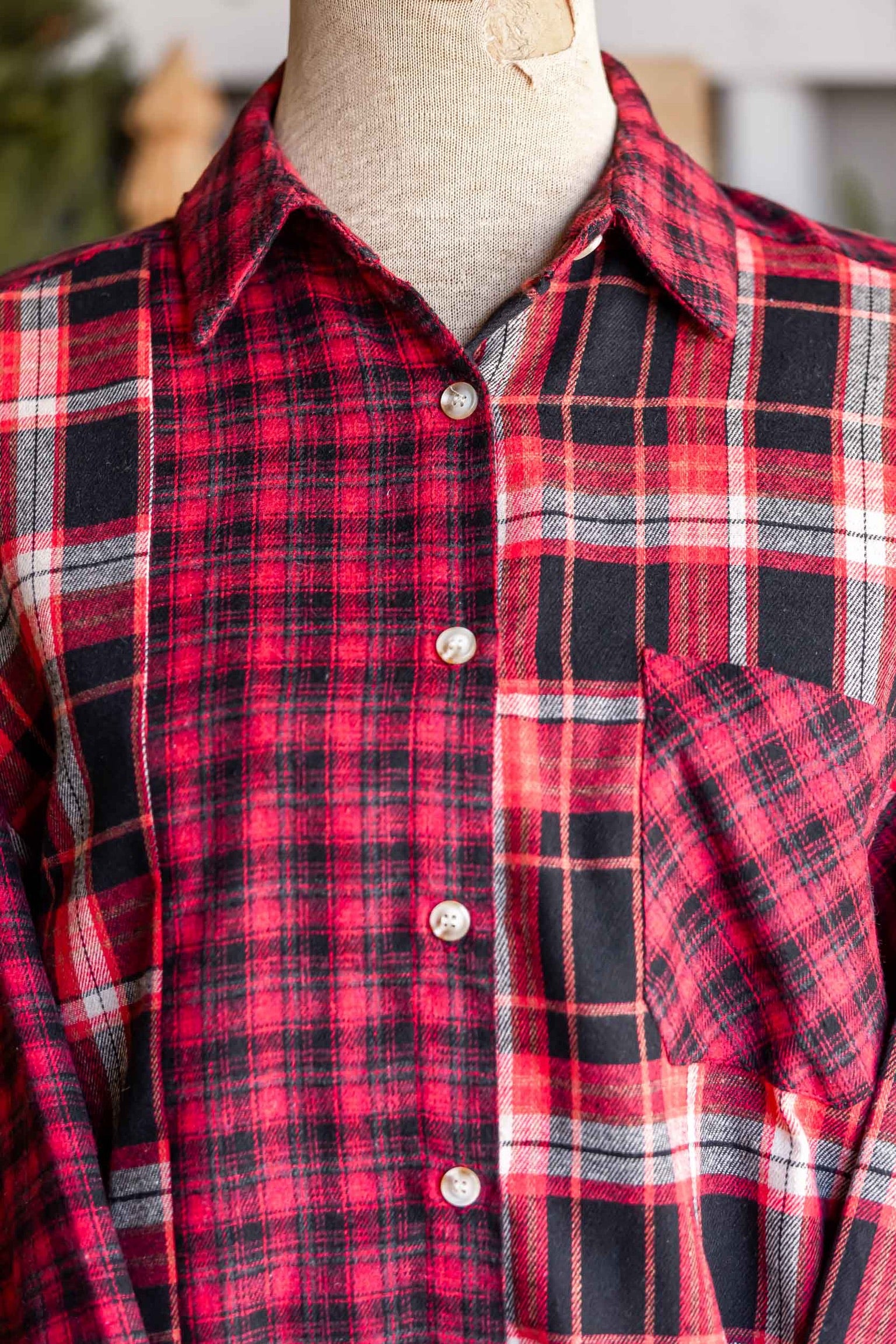 Ember Ridge Flannel Button Down The Little Burlap Barn