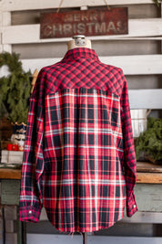 Ember Ridge Flannel Button Down The Little Burlap Barn