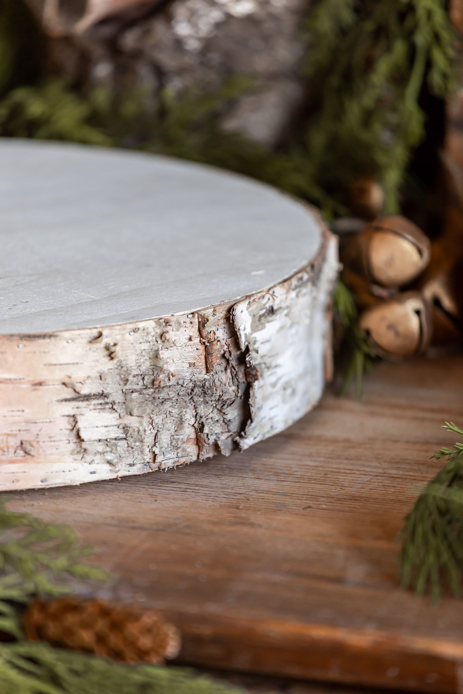 Natural Birch Wood Riser Creative Co-Op
