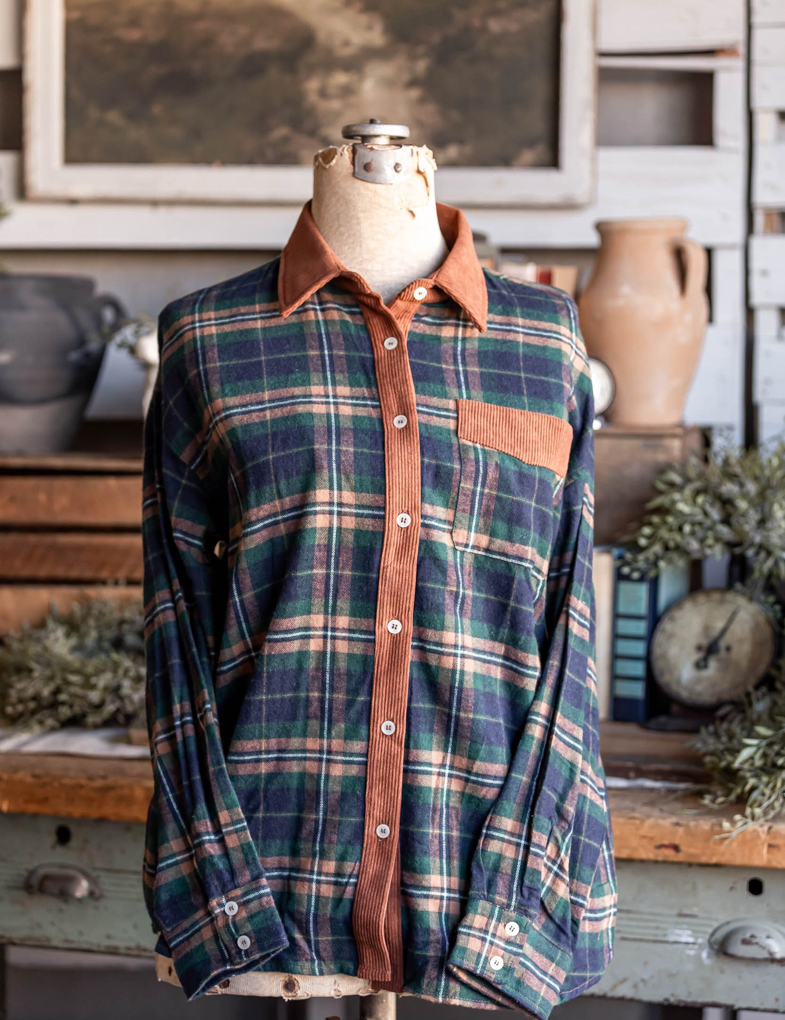 Cabin Creek Plaid Flannel Oddi