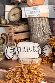 Beaded Trick or Treat Pillow Creative Co-Op