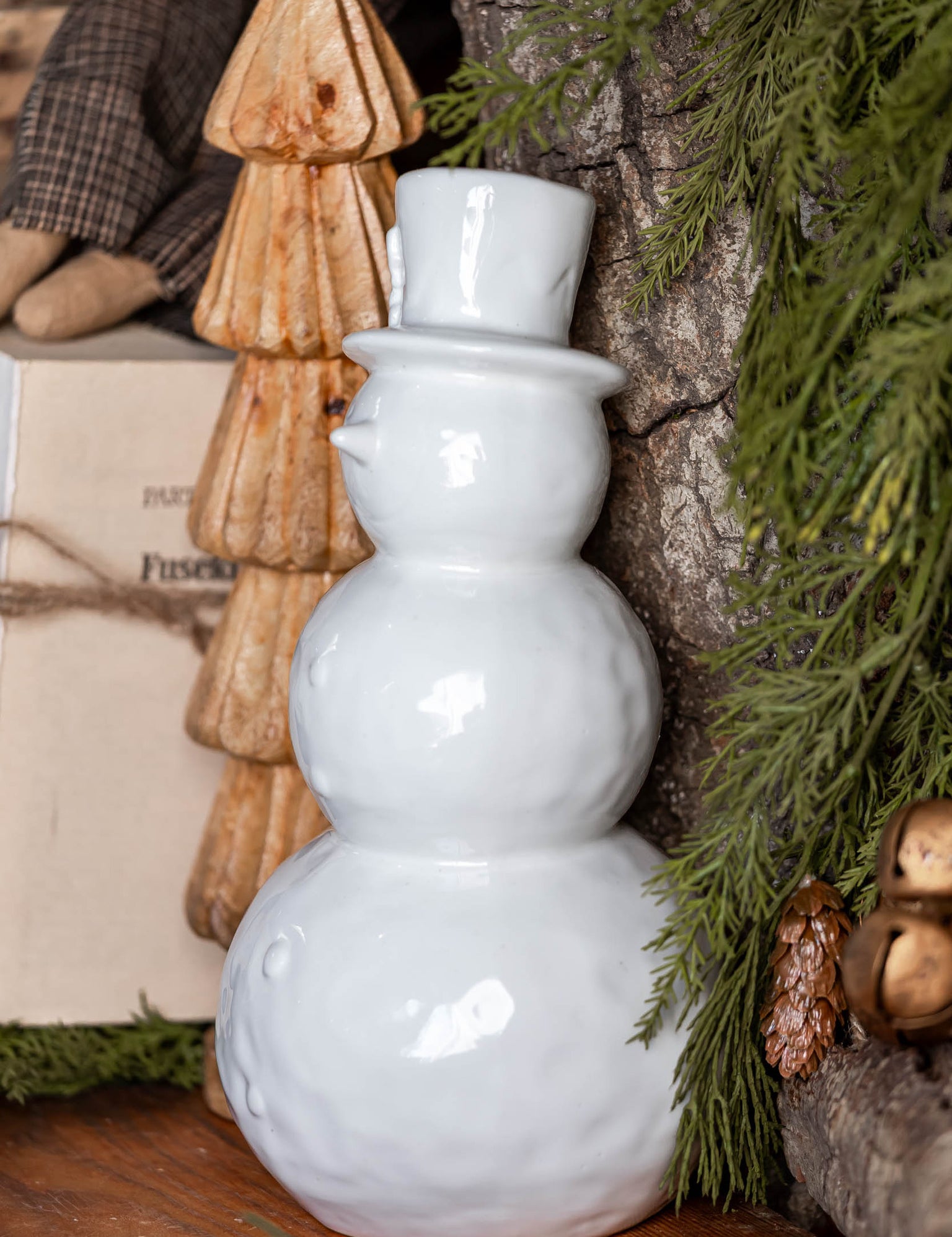 Glazed Snowman Raz Imports