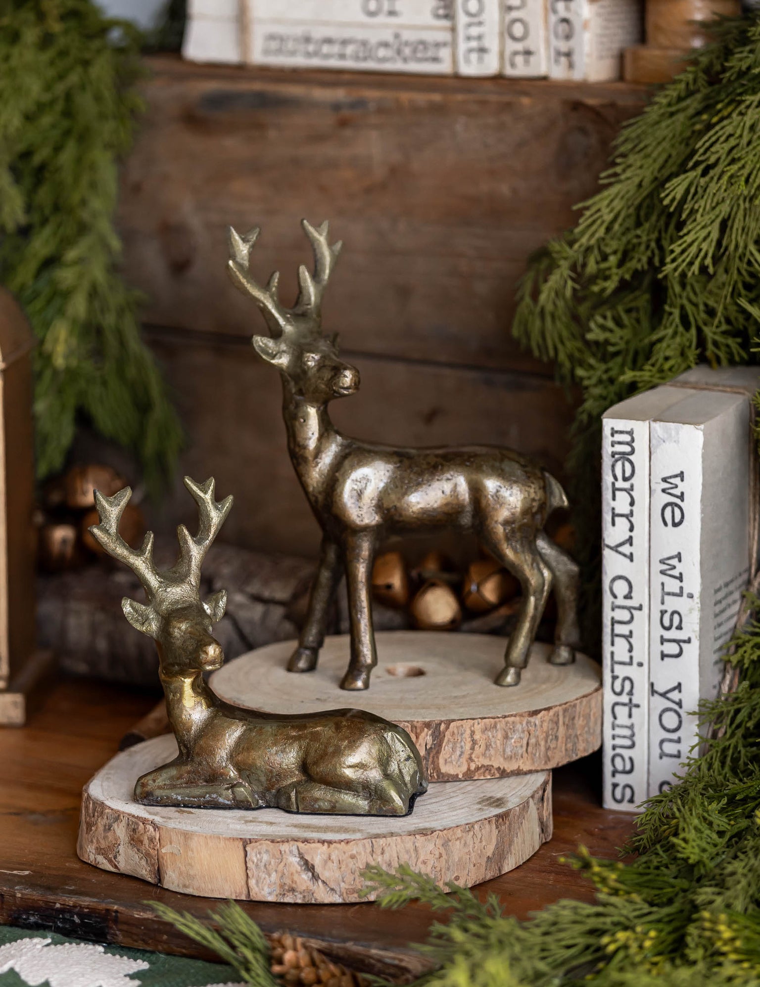Gilded Deer The Little Burlap Barn
