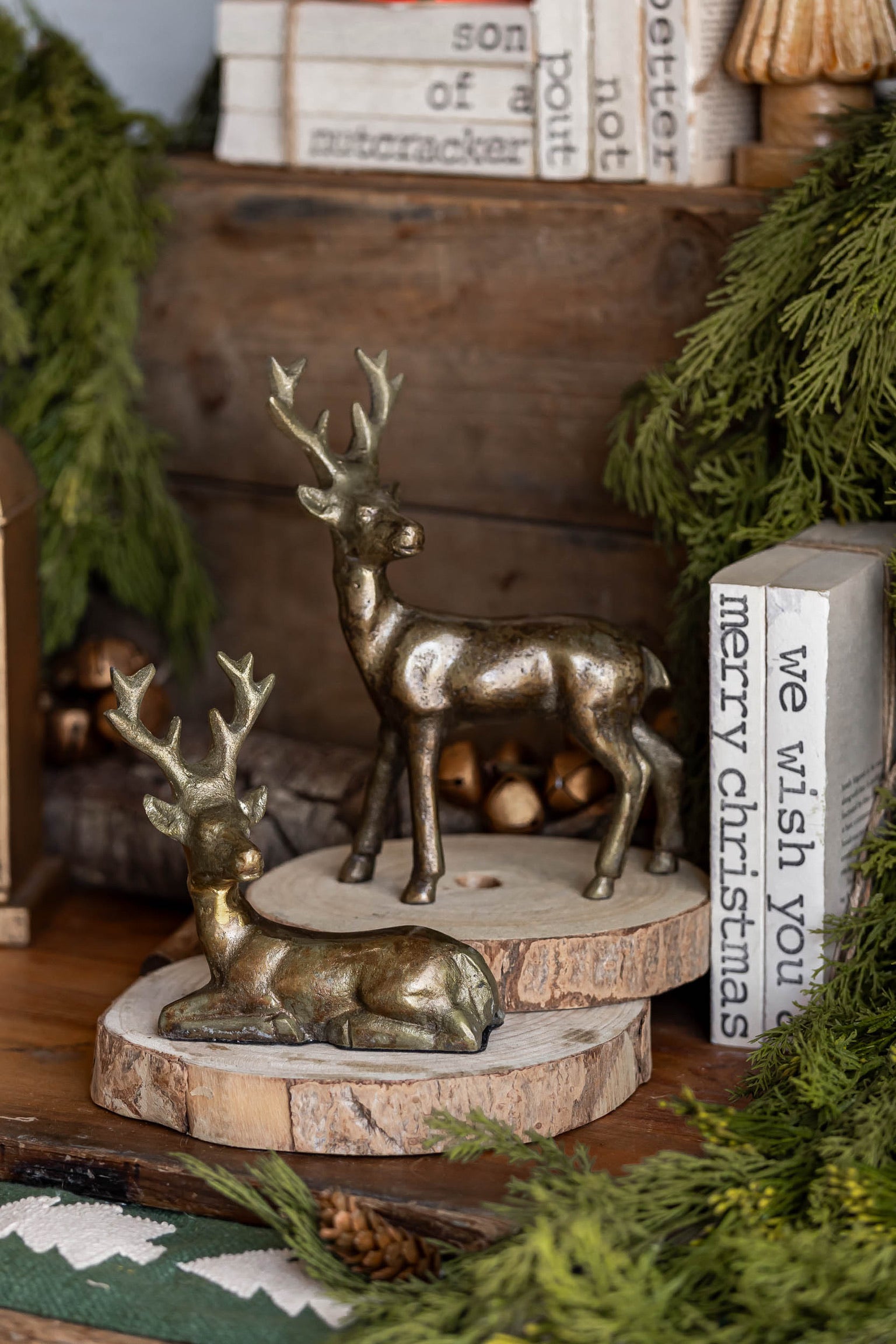 Gilded Deer The Little Burlap Barn