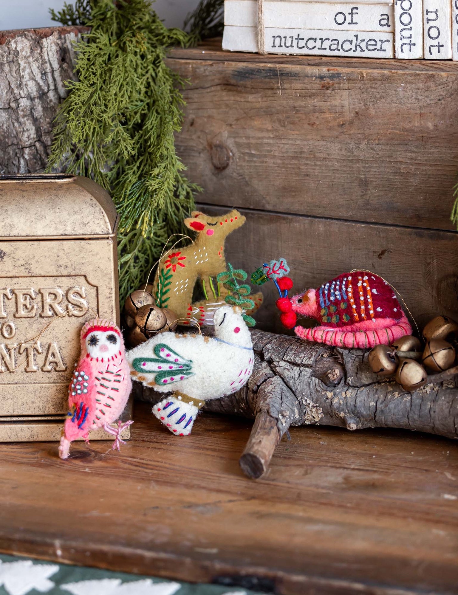 Hand-Made Beaded Animal Ornament Creative Co-Op