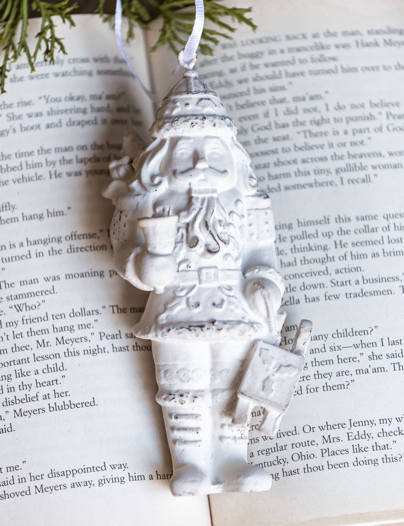 Distressed Nutcracker Ornament Raz Imports