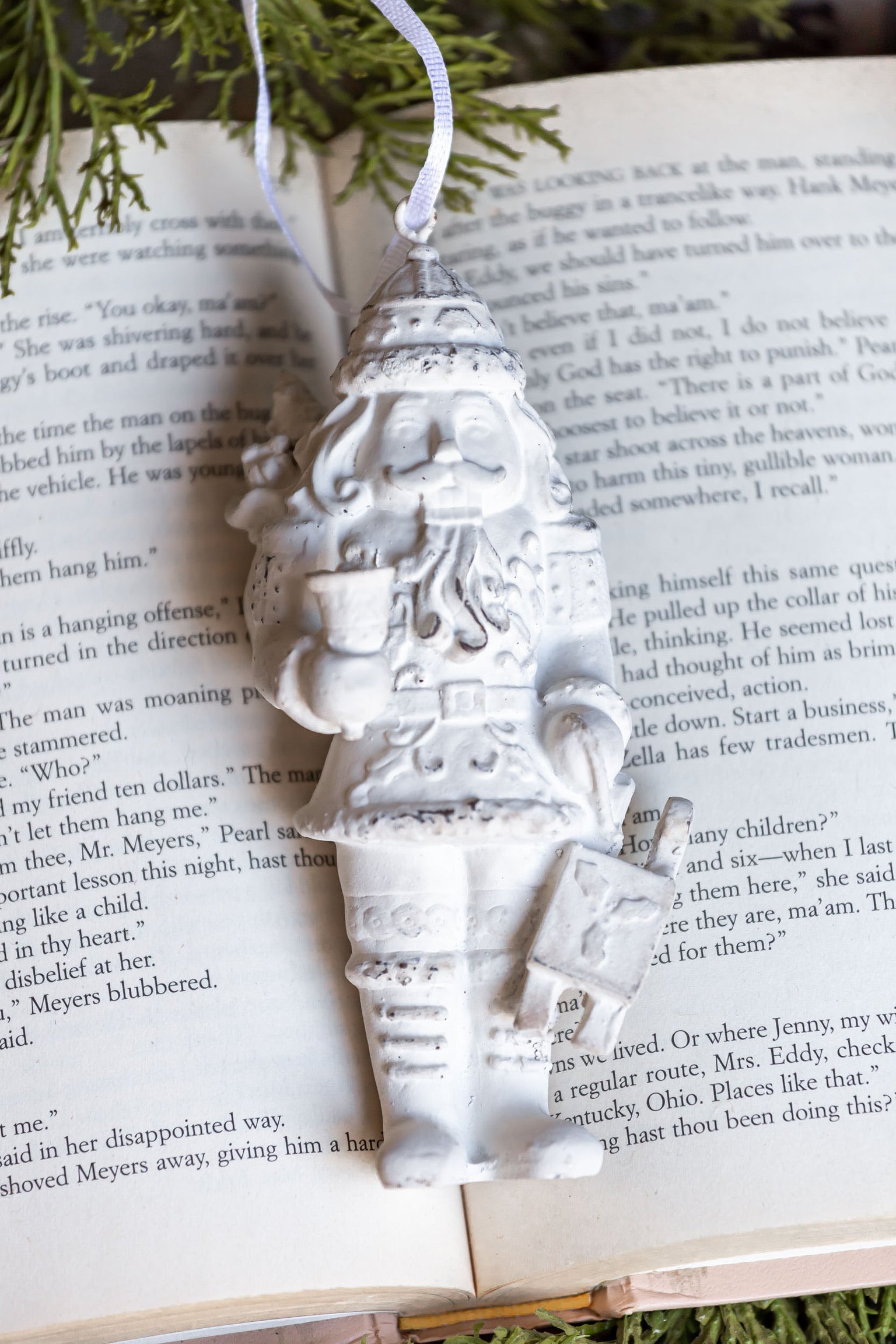Distressed Nutcracker Ornament Raz Imports