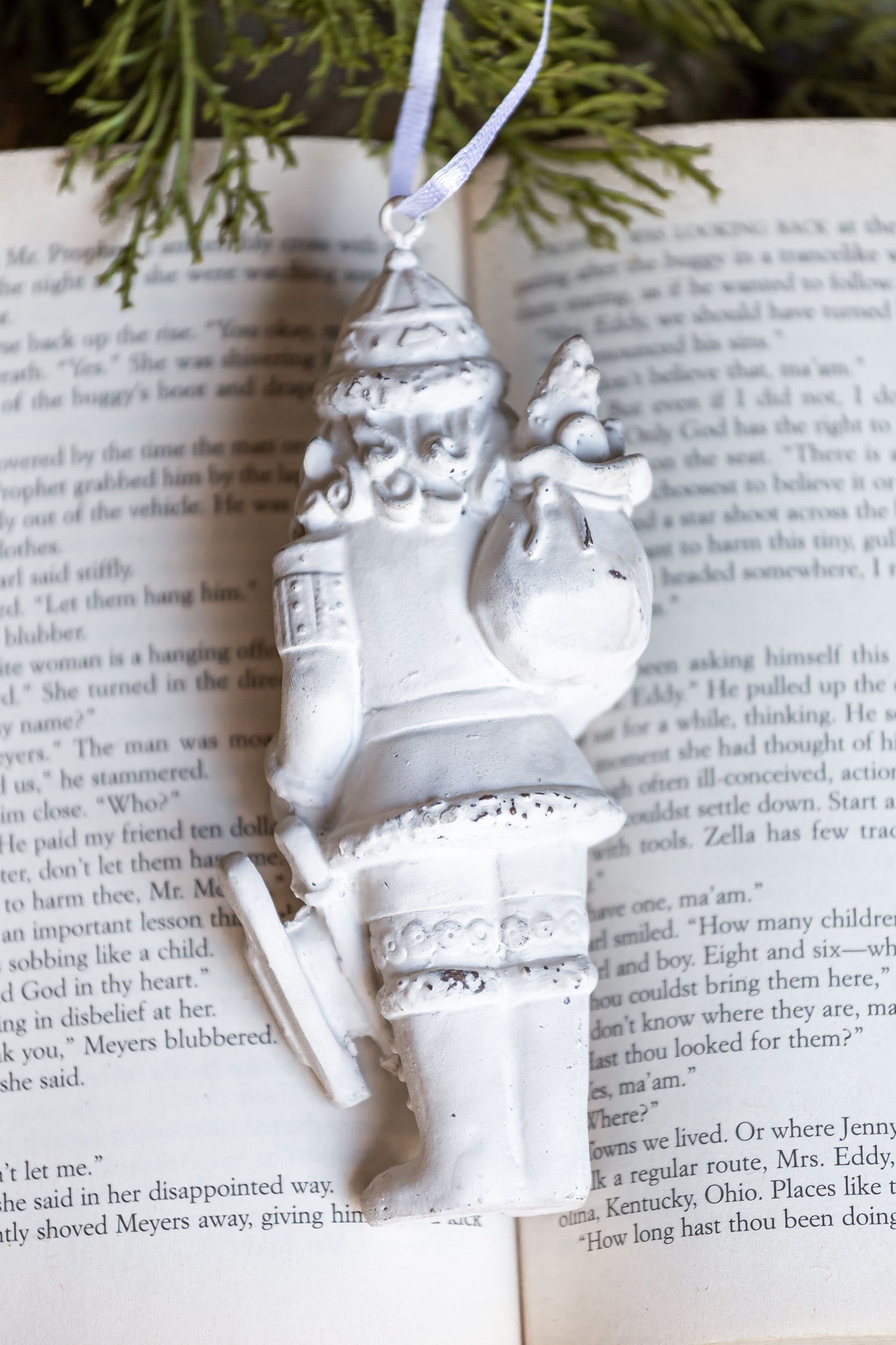 Distressed Nutcracker Ornament Raz Imports