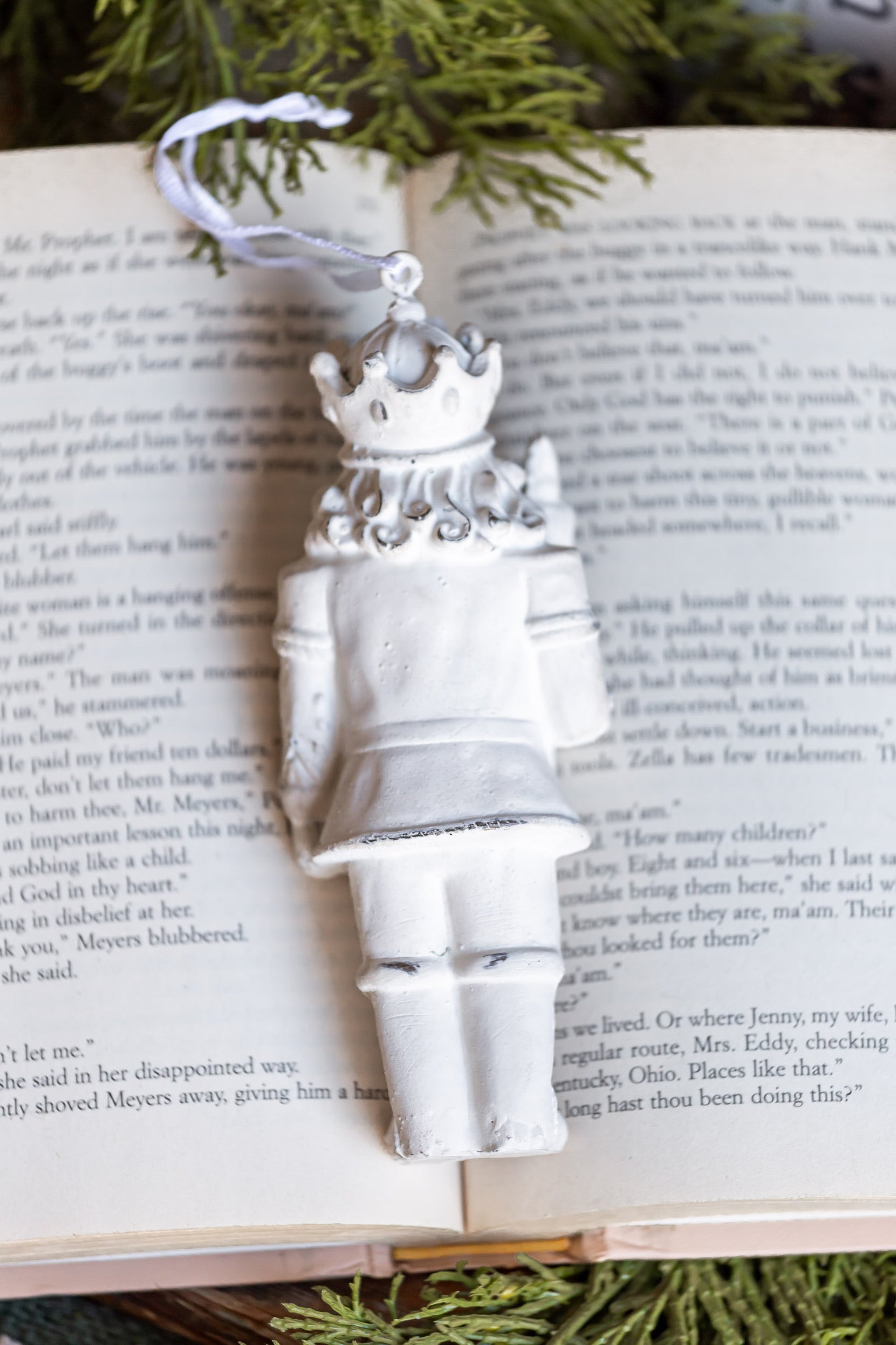Distressed Nutcracker Ornament Raz Imports