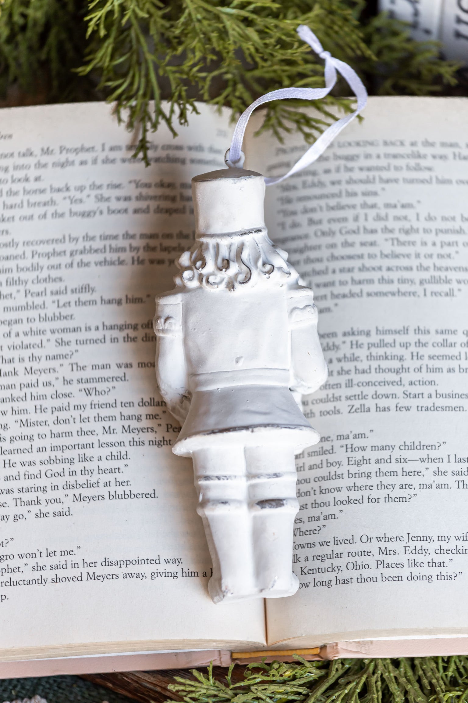 Distressed Nutcracker Ornament Raz Imports