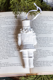 Distressed Nutcracker Ornament Raz Imports
