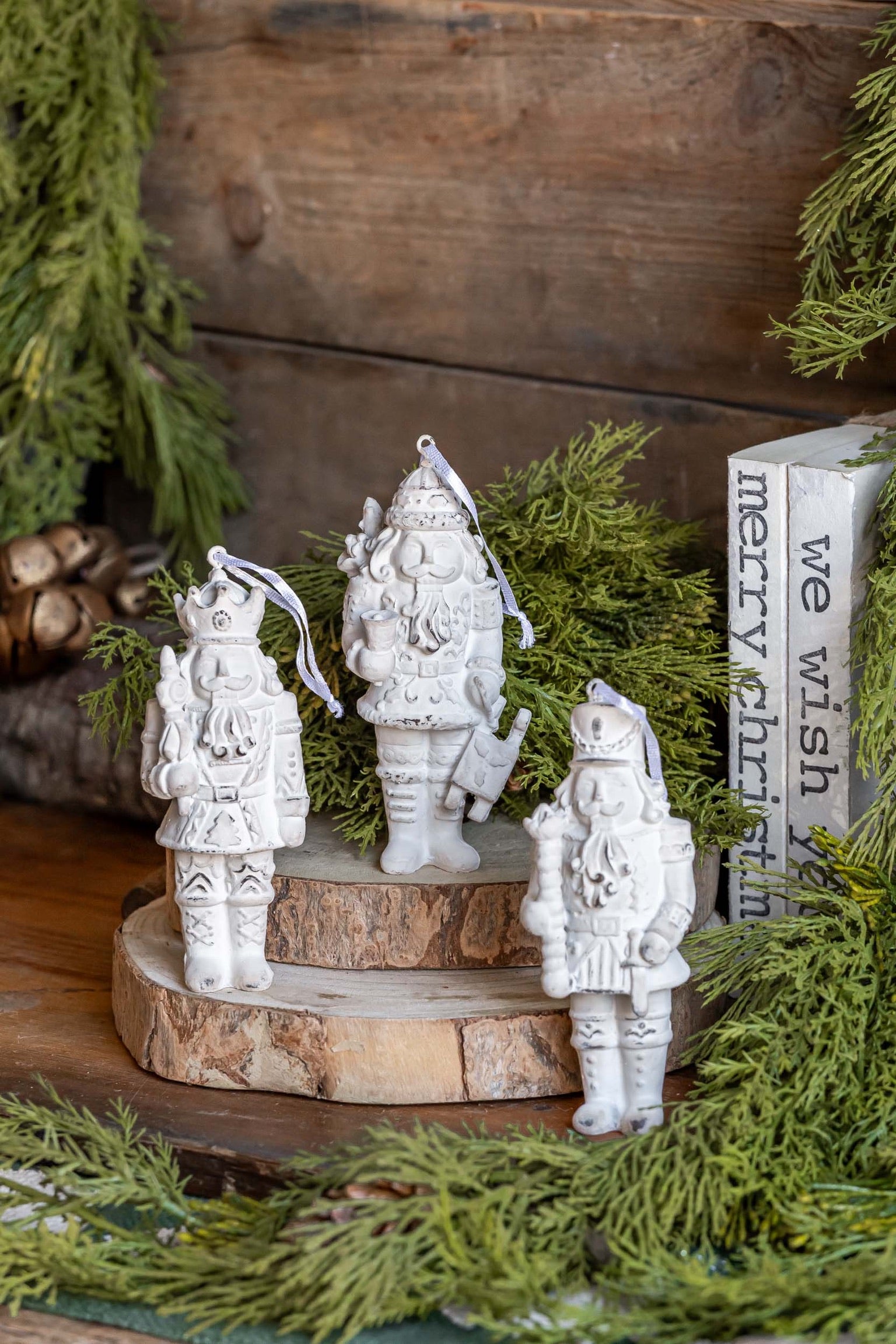 Distressed Nutcracker Ornament Raz Imports