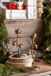 Pomegranate Candlestick Raz Imports