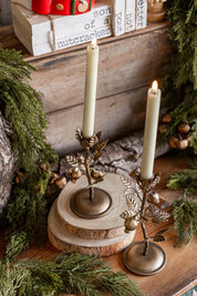 Pomegranate Candlestick Raz Imports