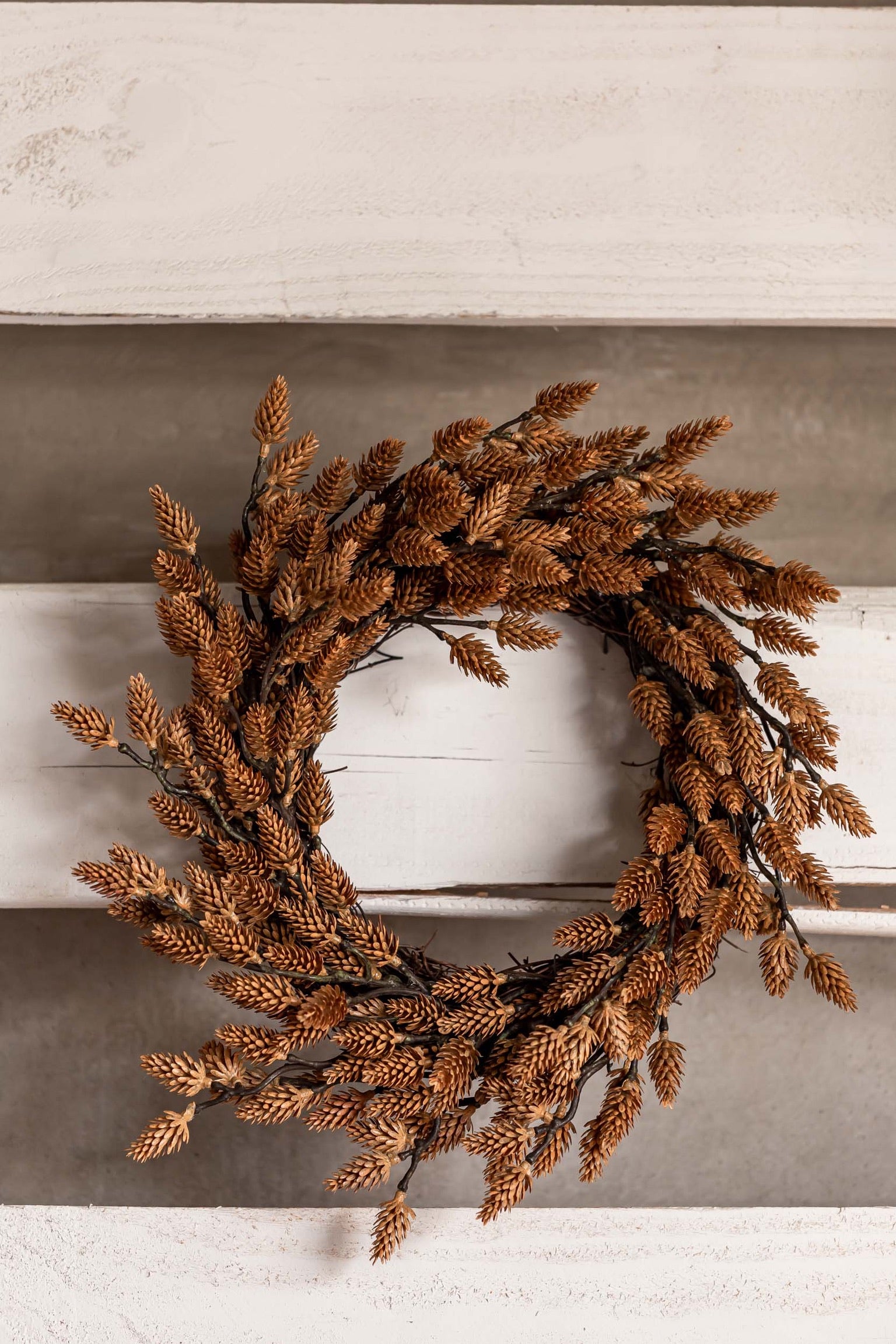 Pinecones Mini Wreath Lancaster and Vintage