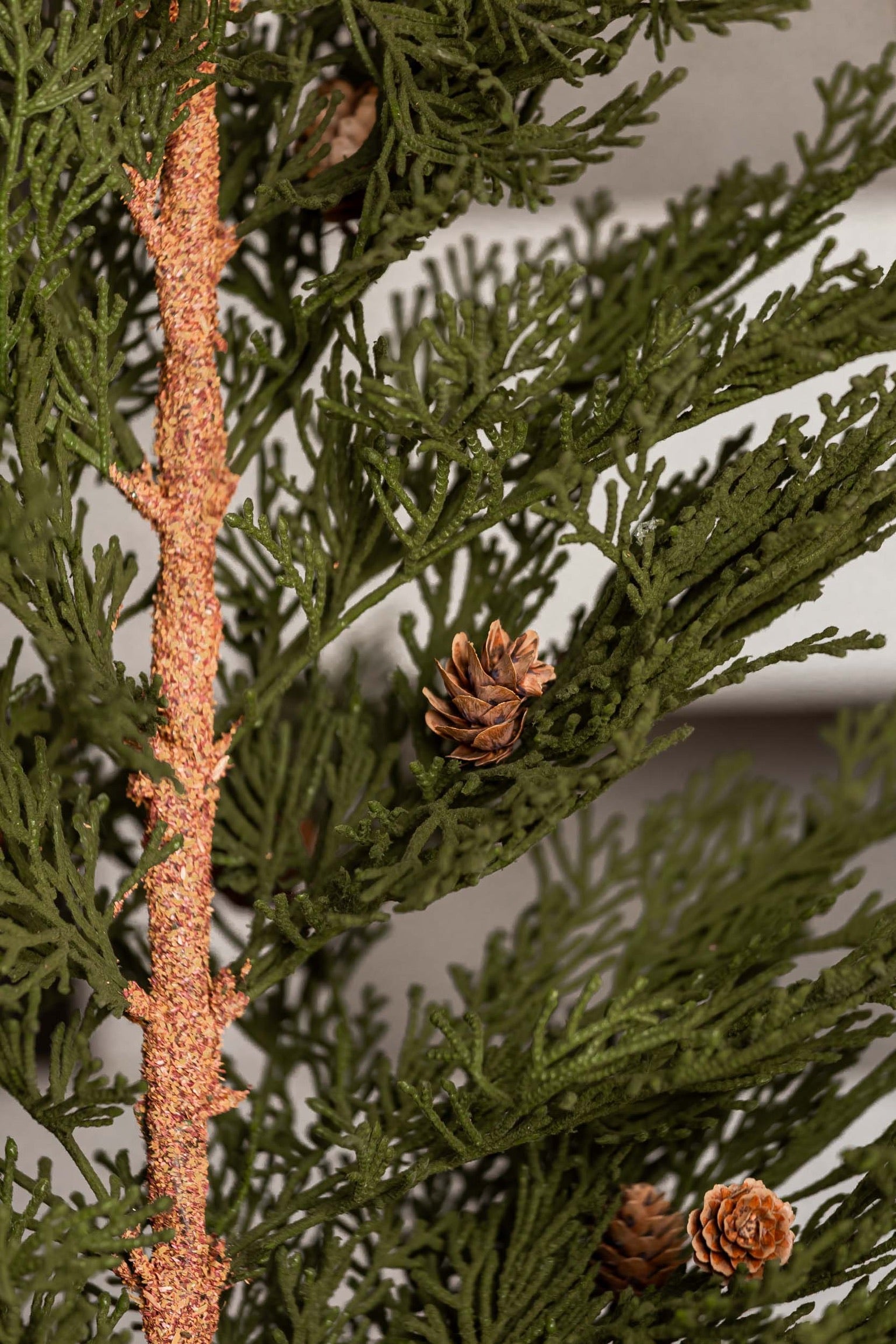 Pinecone Burlap Potted Tree Lancaster and Vintage