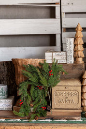 Spruce Berry Hanging Stem Lancaster and Vintage