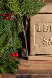 Spruce Berry Hanging Stem Lancaster and Vintage