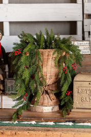 Spruce Berry Hanging Stem Lancaster and Vintage
