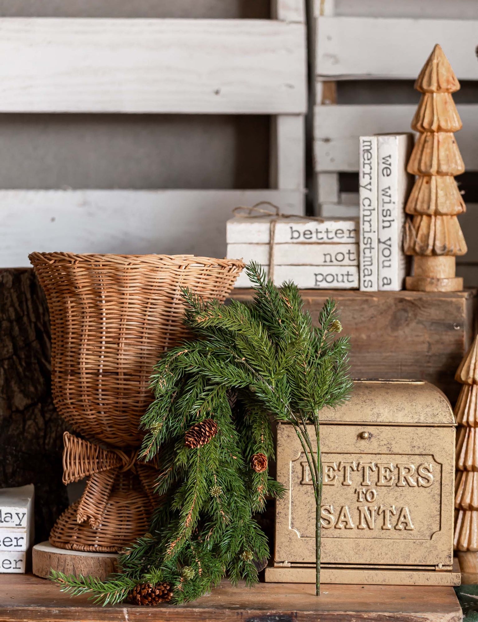White Spruce Hanging Stem Lancaster and Vintage
