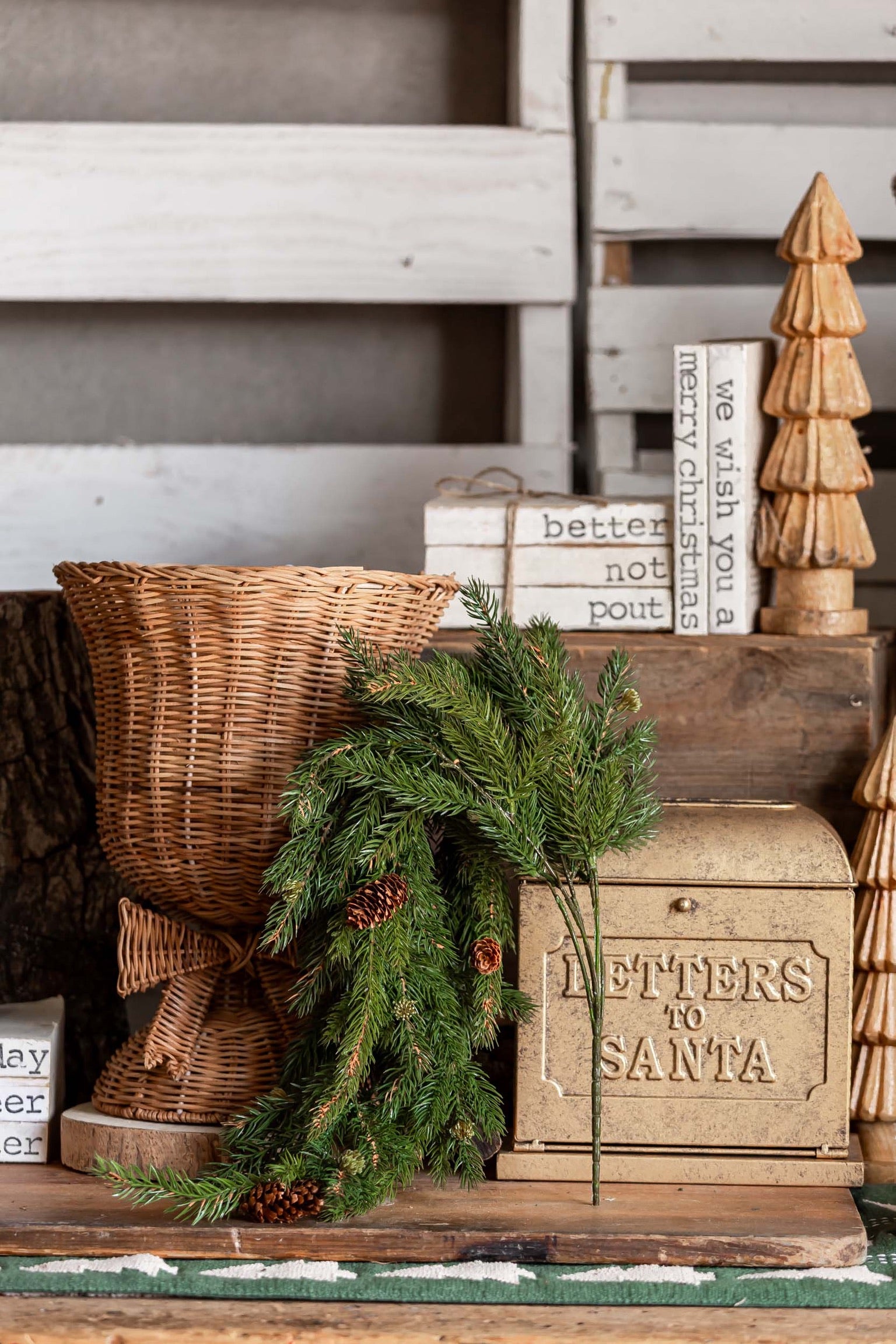 White Spruce Hanging Stem Lancaster and Vintage