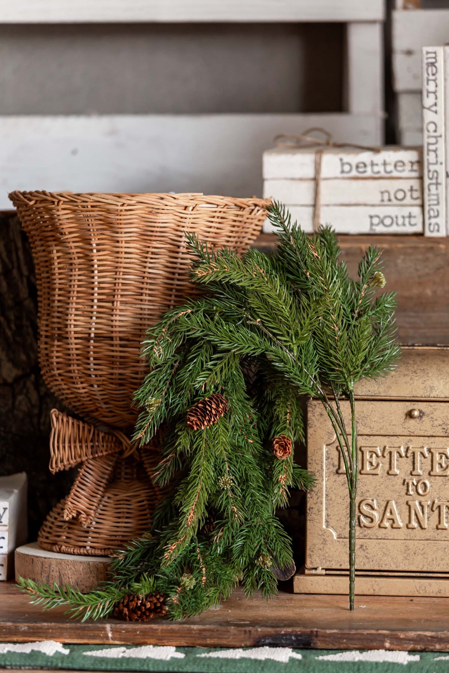 White Spruce Hanging Stem Lancaster and Vintage