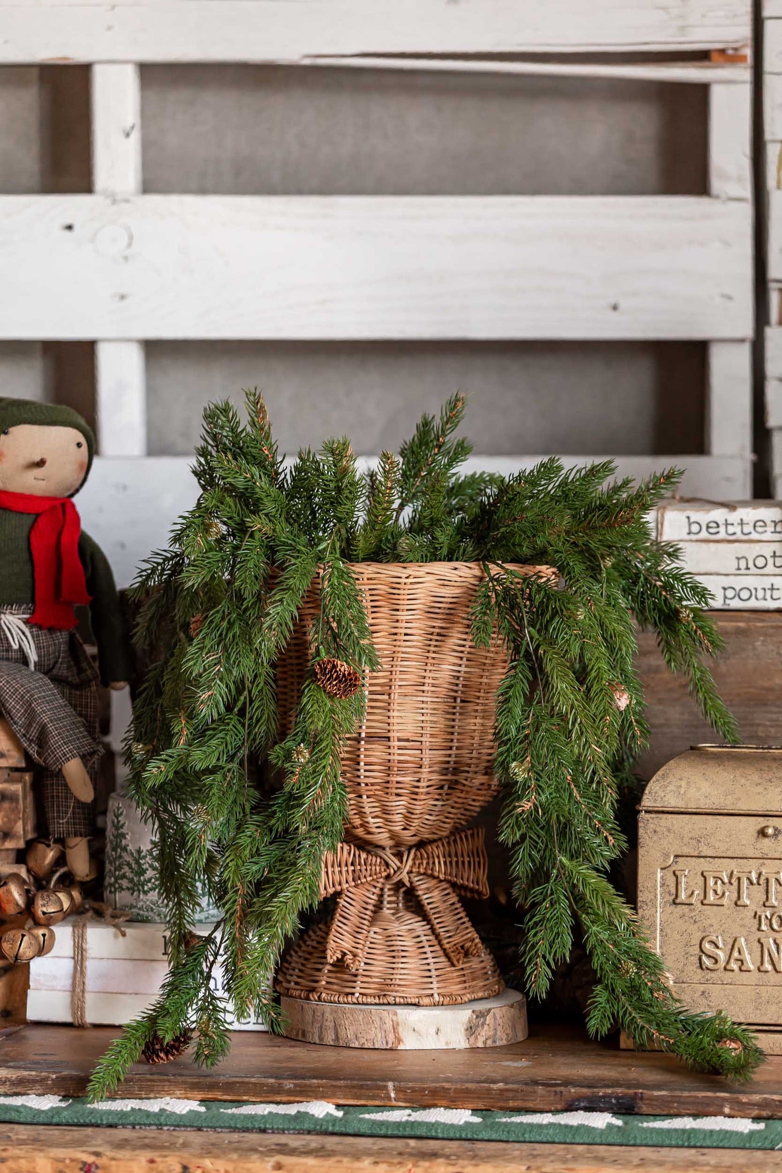 White Spruce Hanging Stem Lancaster and Vintage