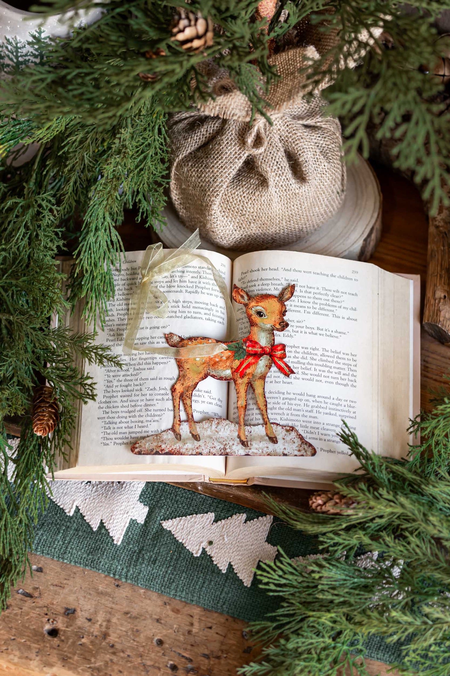 Christmas Reindeer Ornament Ragon House