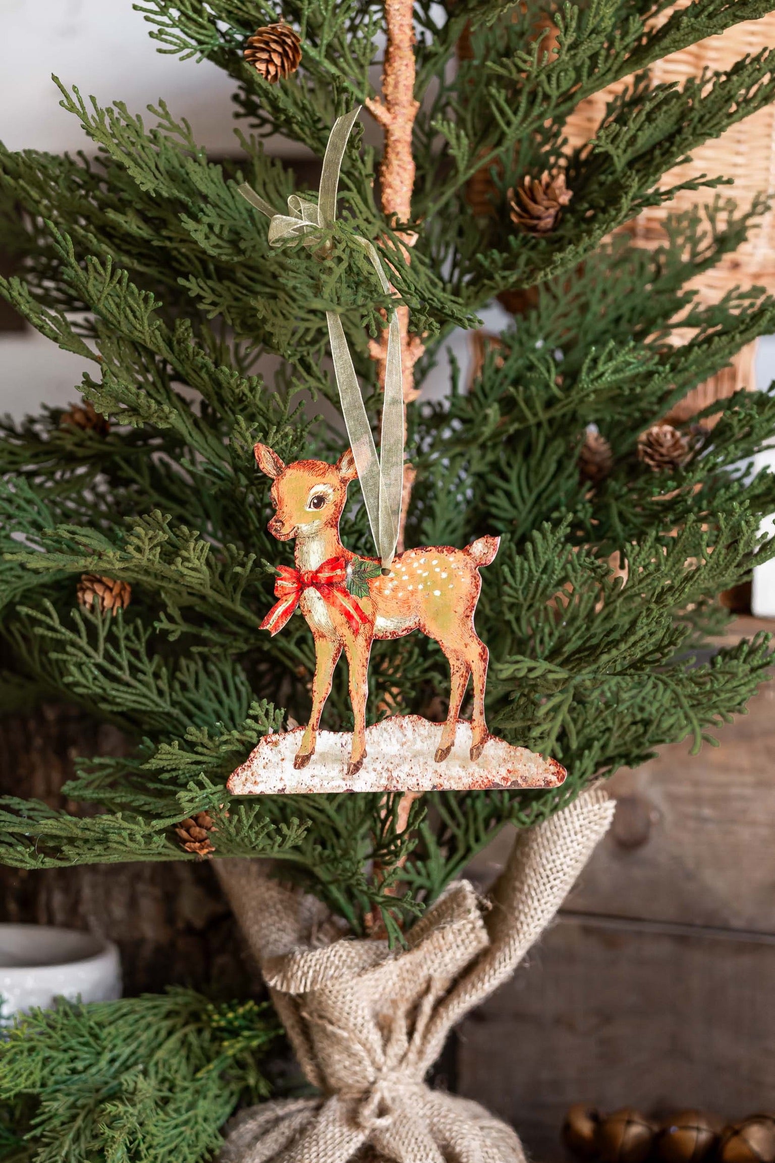 Christmas Reindeer Ornament Ragon House