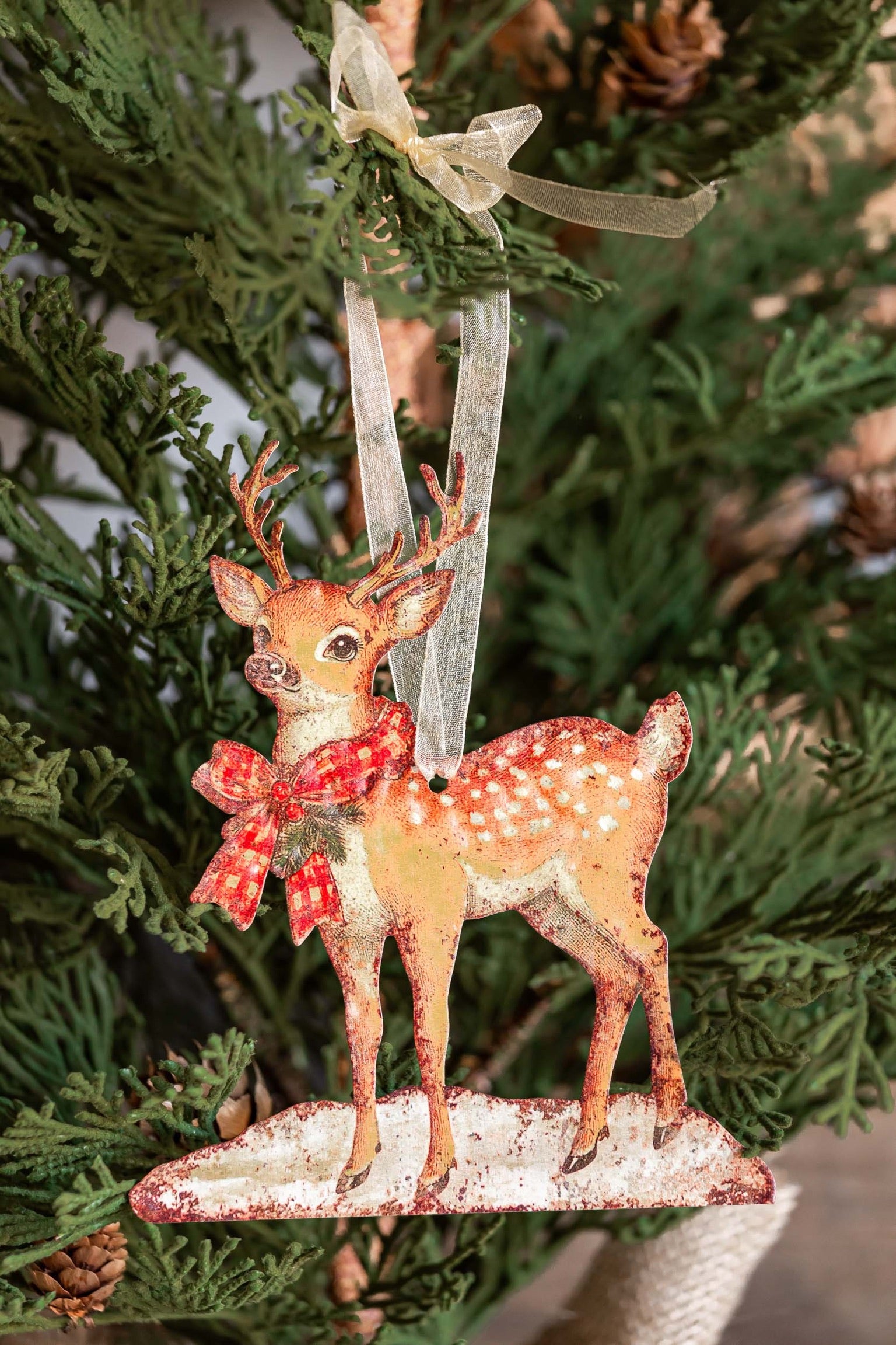 Christmas Reindeer Ornament Ragon House