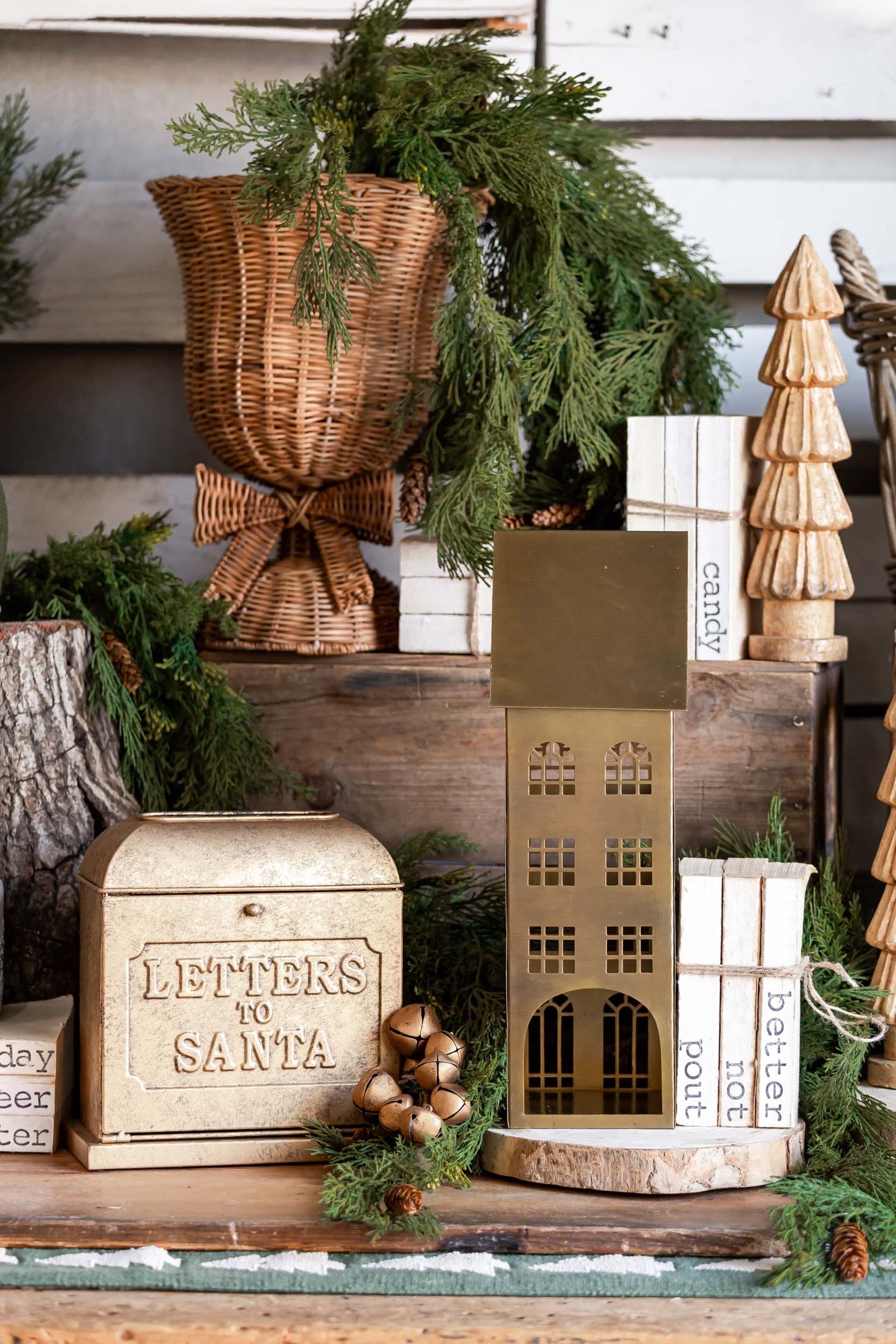 Gilded House (Tall) Accent Decor