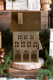 Gilded House (L) Accent Decor