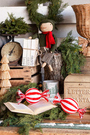 Peppermint Candy Figurine Raz Imports