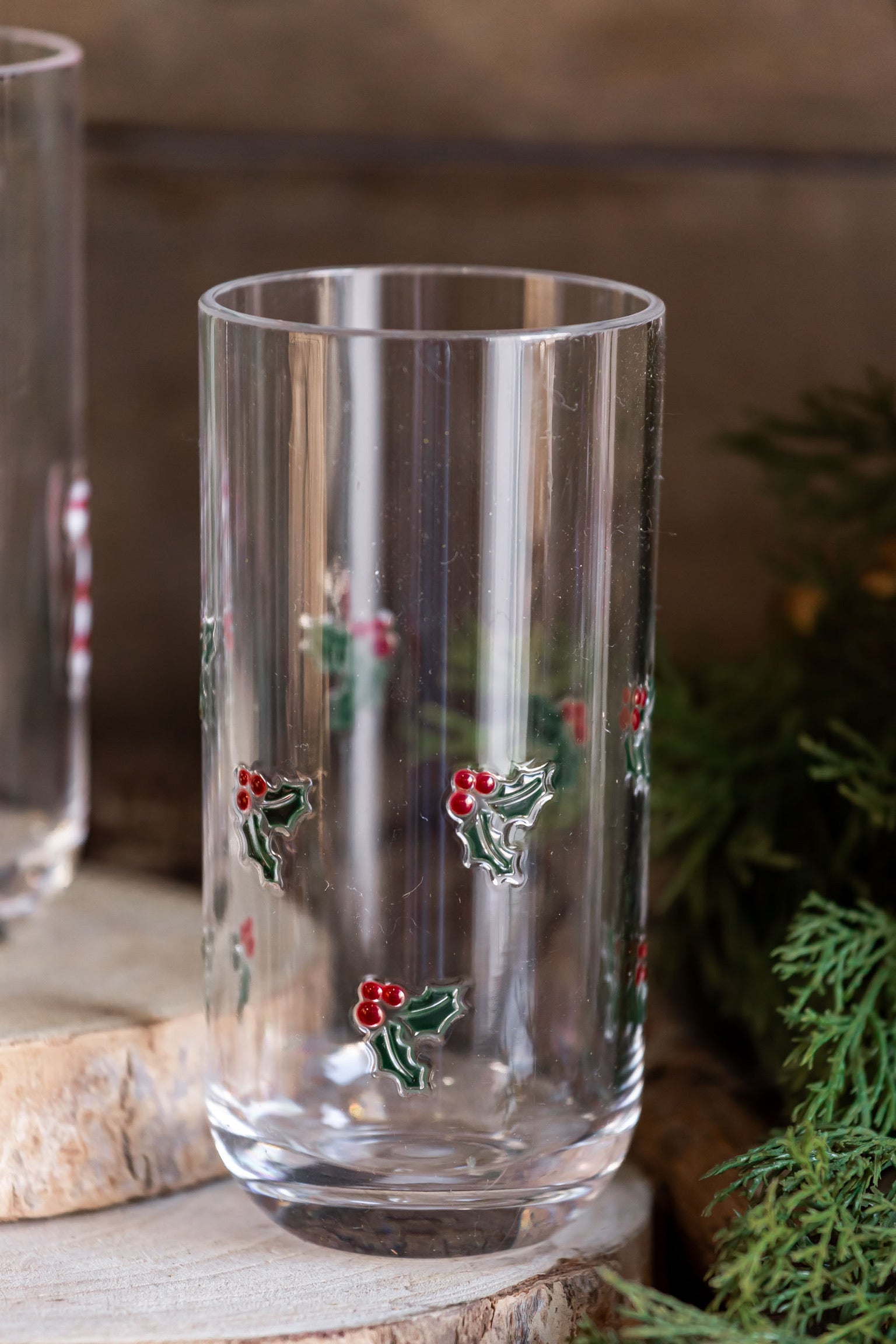 Holiday Icon Glass Creative Co-Op