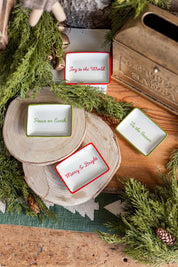Stoneware Christmas Cheer Dish Creative Co-Op