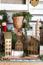 Gilded House (Small) Accent Decor