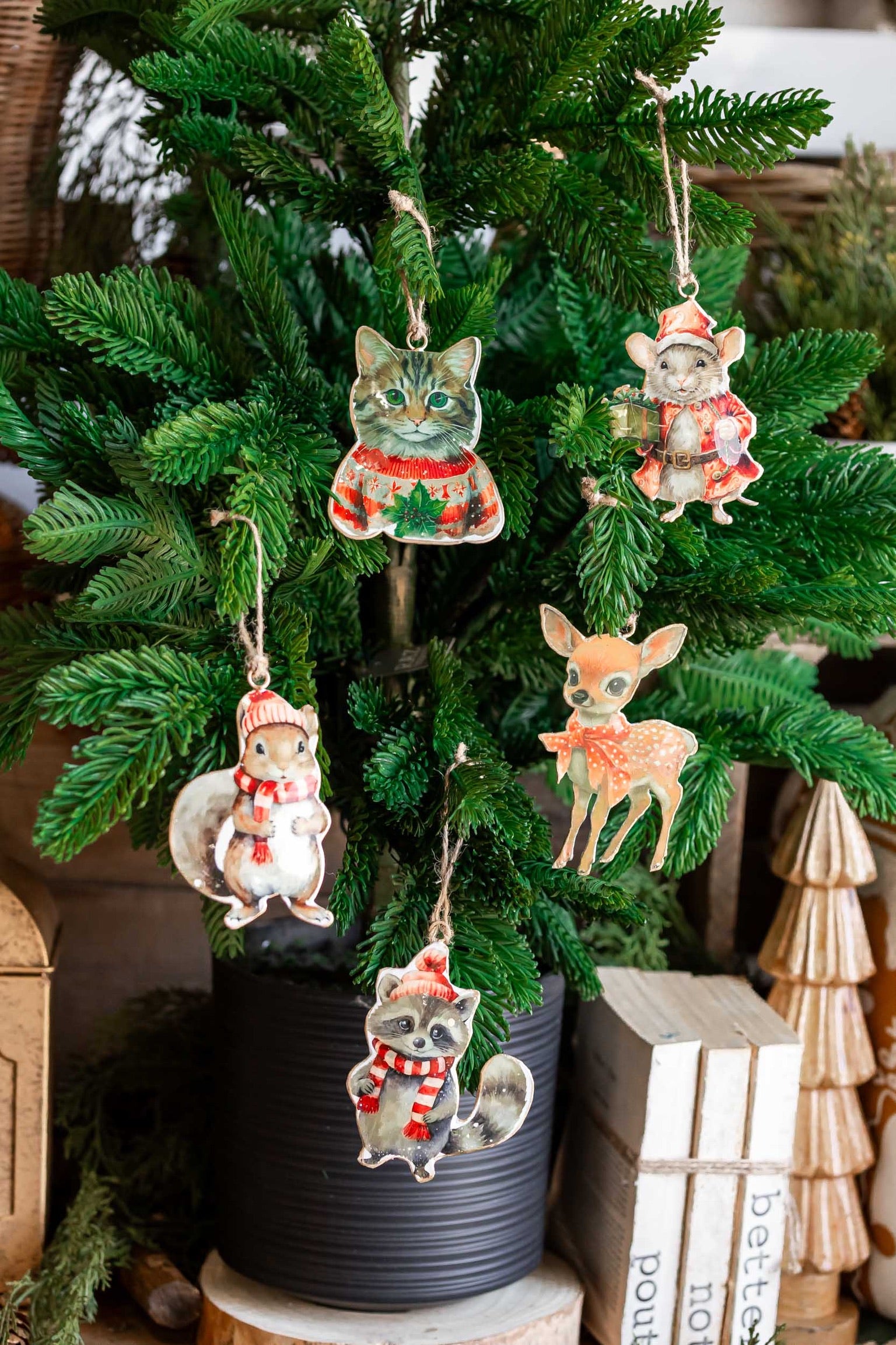 Woodland Animal Ornament Abbott Collection