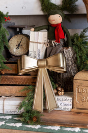 Gold Metal Bow The Little Burlap Barn