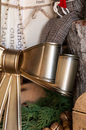 Gold Metal Hanging Bow The Little Burlap Barn