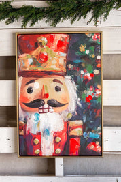 Jeweled Crown Nutcracker Canvas Print Raz Imports