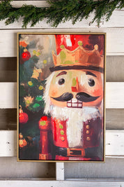 Crowned Nutcracker Canvas Print Raz Imports