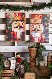 Jeweled Crown Nutcracker Canvas Print Raz Imports