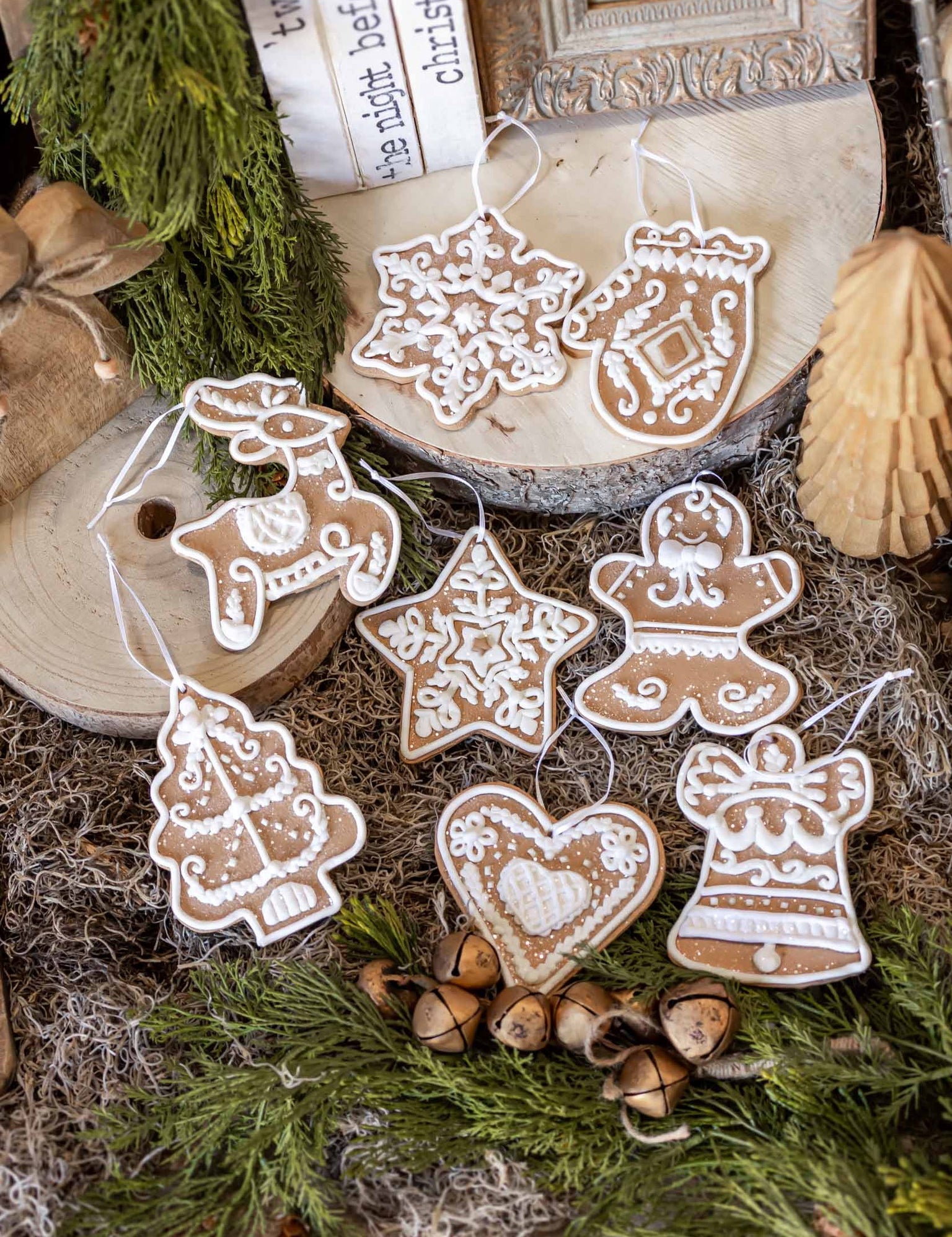 Gingerbread Cookie Ornament Raz Imports