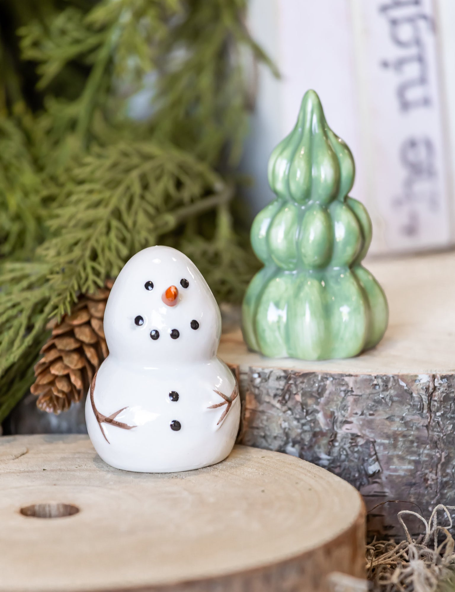 Snowman S+P Shakers Creative Co-Op