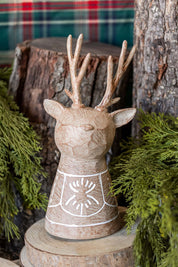 Carved Reindeer Raz Imports